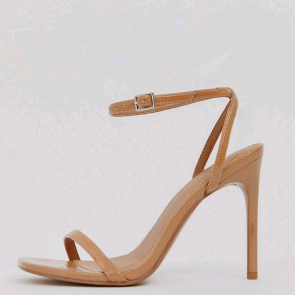 High heeled ankle strap sandals - Picture 1 of 8
